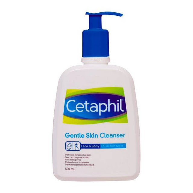 Sabun Muka Pria untuk Menghilangkan Bekas Jerawat - Cetaphil Gentle Skin Cleanser