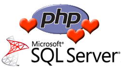 Connect to MSSQL  Server Database using PHP