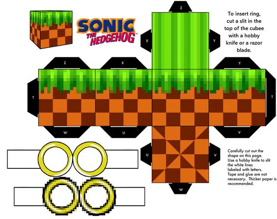 Bibi Leitura : Cubeecraft sonic