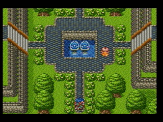 Done with the well puns now. Looks like the standard Dragon Quest Resort Town to me!