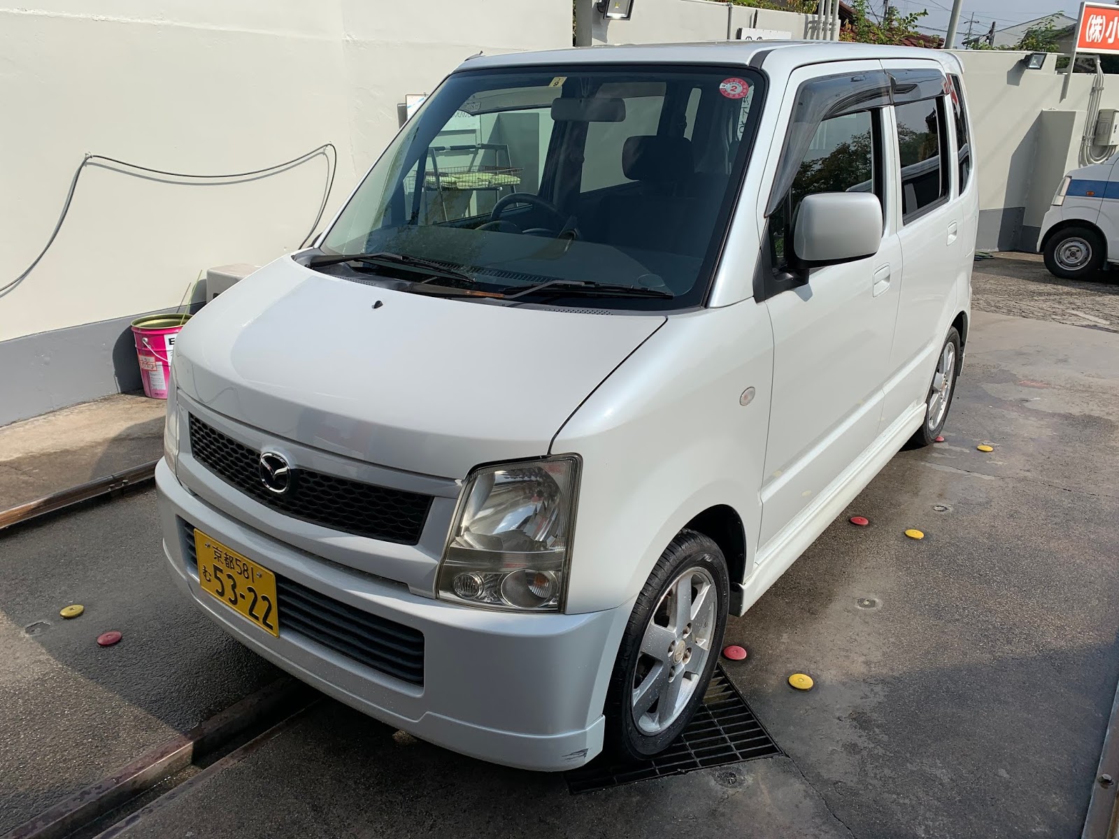 中古車リース現在の在庫車輌リスト チョイ乗り 京都市 マツダ ａｚワゴン 白 5322 13 000円タイプ