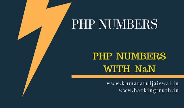 PHP numbers with NaN