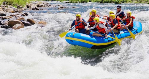 places for rafting in india