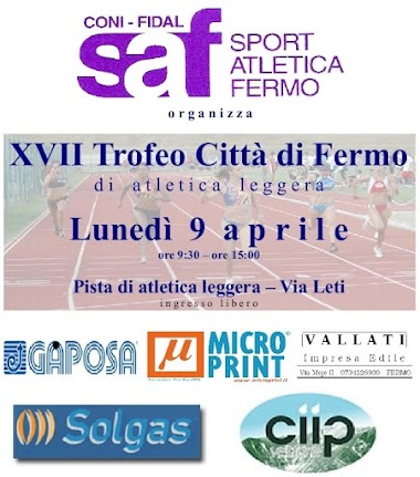 A Pasquetta il XVII Trofeo Città di Fermo