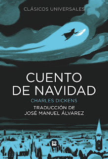 Portada de la novela navideña 'Cuento de Navidad' de Charles Dickens, Premio Audie para Clásicos 2005