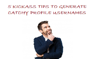 how to create a catchy profile username