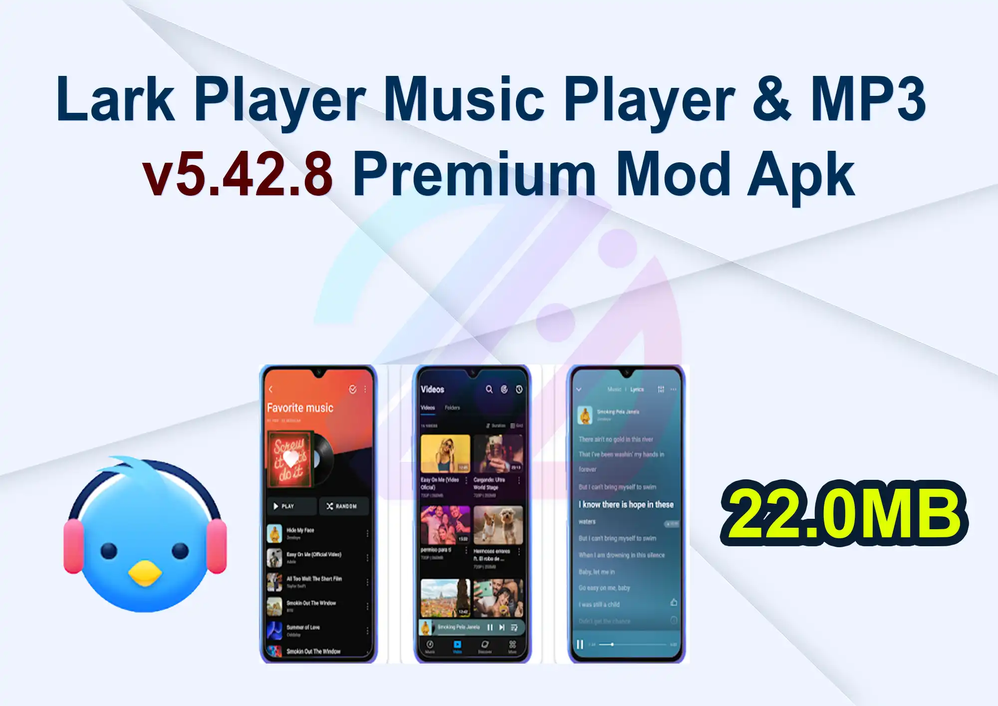 Lark Player Music Player & MP3 v5.42.8 Premium Mod Apk