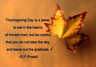 Thanksgiving Quotes For Family and Friends
