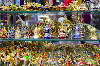 Souvenir Spice Souk Souk Market Sale Shop Stock