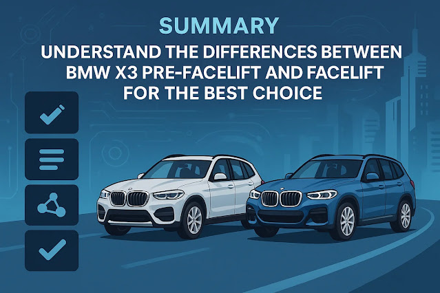 まとめ：BMW X3 前期と後期の違いを理解して最適な選択を！