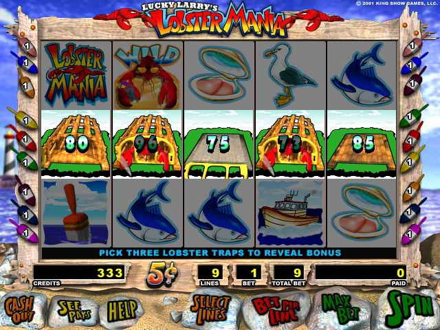 free online casino slot lucky larry s lobstermania
