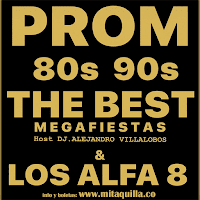 MEGA-FIESTA  | DJ ALEJANDRO VILLALOBOS + LOS ALFA 8