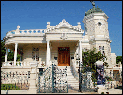 Merida Mexico Casa Museo Montes Molina building front