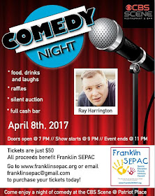 7th ANNUAL SEPAC COMEDY SHOW SATURDAY, APRIL 8TH