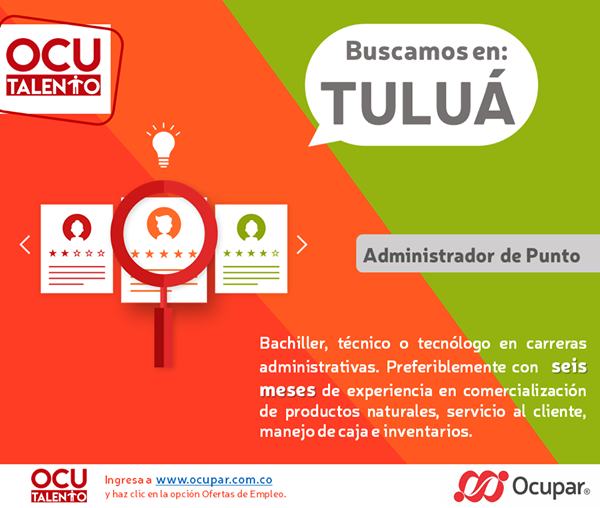 📂 Empleos en TULUA Hoy como  ADMINISTRADOR DE PUNTO 💼 |▷ #Cali #SiHayEmpleo #Empleo