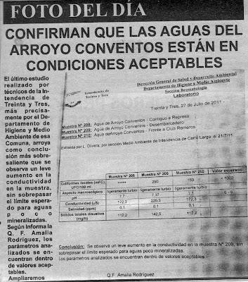 contaminación arroyo conventos