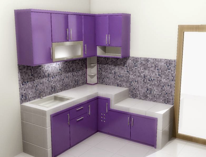 55 Contoh Desain  Dapur  Minimalis  3x3 Cantik dan Modern 