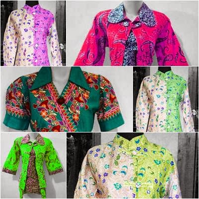  Contoh  model baju  batik  wanita modern Gambar  Model Baju  