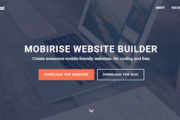 membuat mobile friendly website tanpa coding dengan mobirise