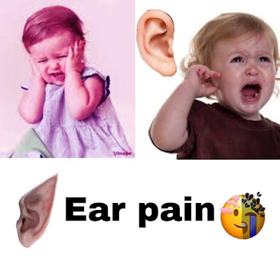 Ear pain is such a pain that walking, getting up and sitting all feeling bad.