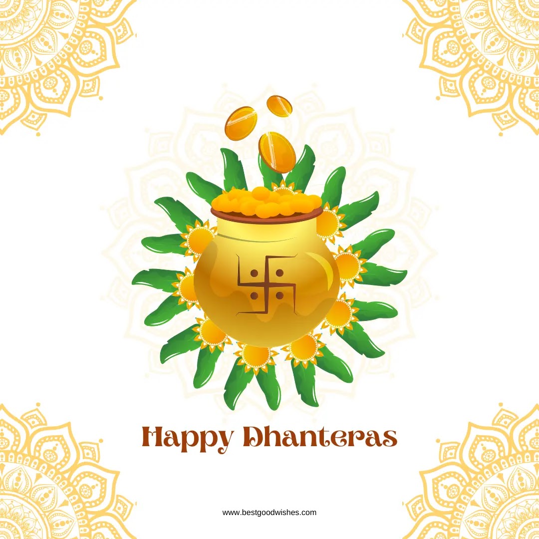 Happy Dhanteras Wishes, Quotes, Messages, Greetings, Images, Facebook and WhatsApp status
