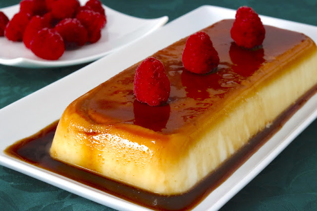 Flan de queso