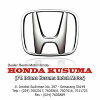 Info Loker Terbaru 2016 Semarang PT Istana Kusuma Indah Motor (HONDA KUSUMA)