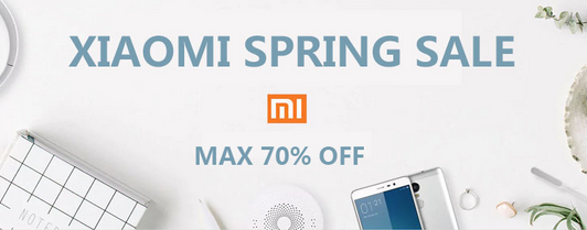 XIAOMI Spring Sale - Promoção na Gearbest