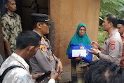 Camat Idi Timur dampingi Kapolres Aceh Timur Serahkan Rumah Layak Huni untuk Warga Desa