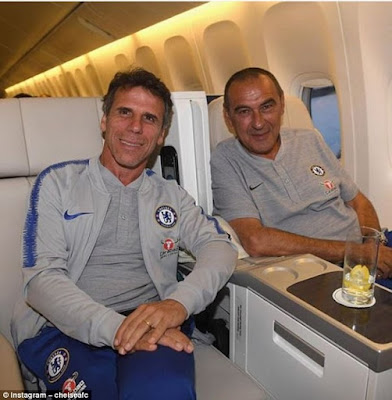 Chelsea football legend Gianfranco Zola return to Stamford Bridge as assistant manager