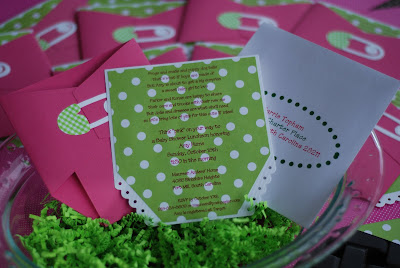 Baby Shower Wrapping Paper on Pink And Green Baby Shower   Anders Ruff Custom Designs