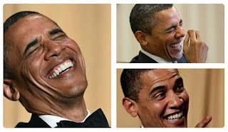 OBAMA LAUGHING