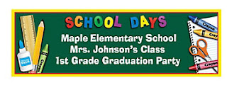 Personalized School Days Banner