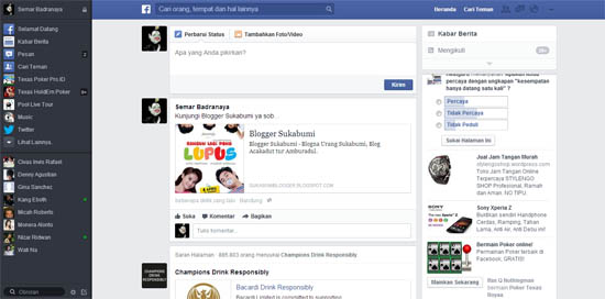 tampilan facebook terbaru 2013