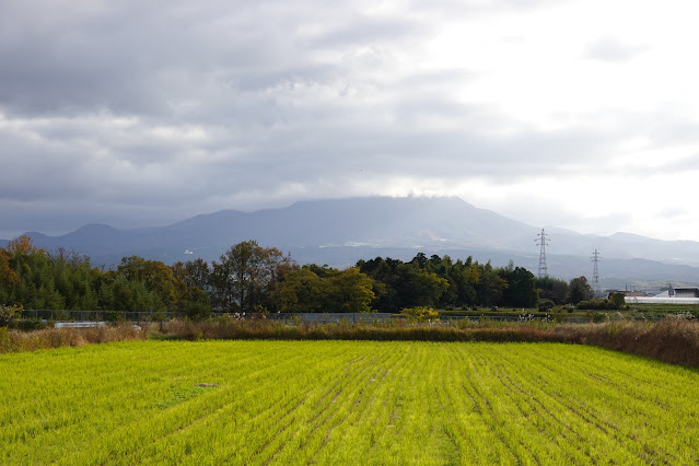 鳥取県西伯郡伯耆町坂長 県道160号線からの眺望