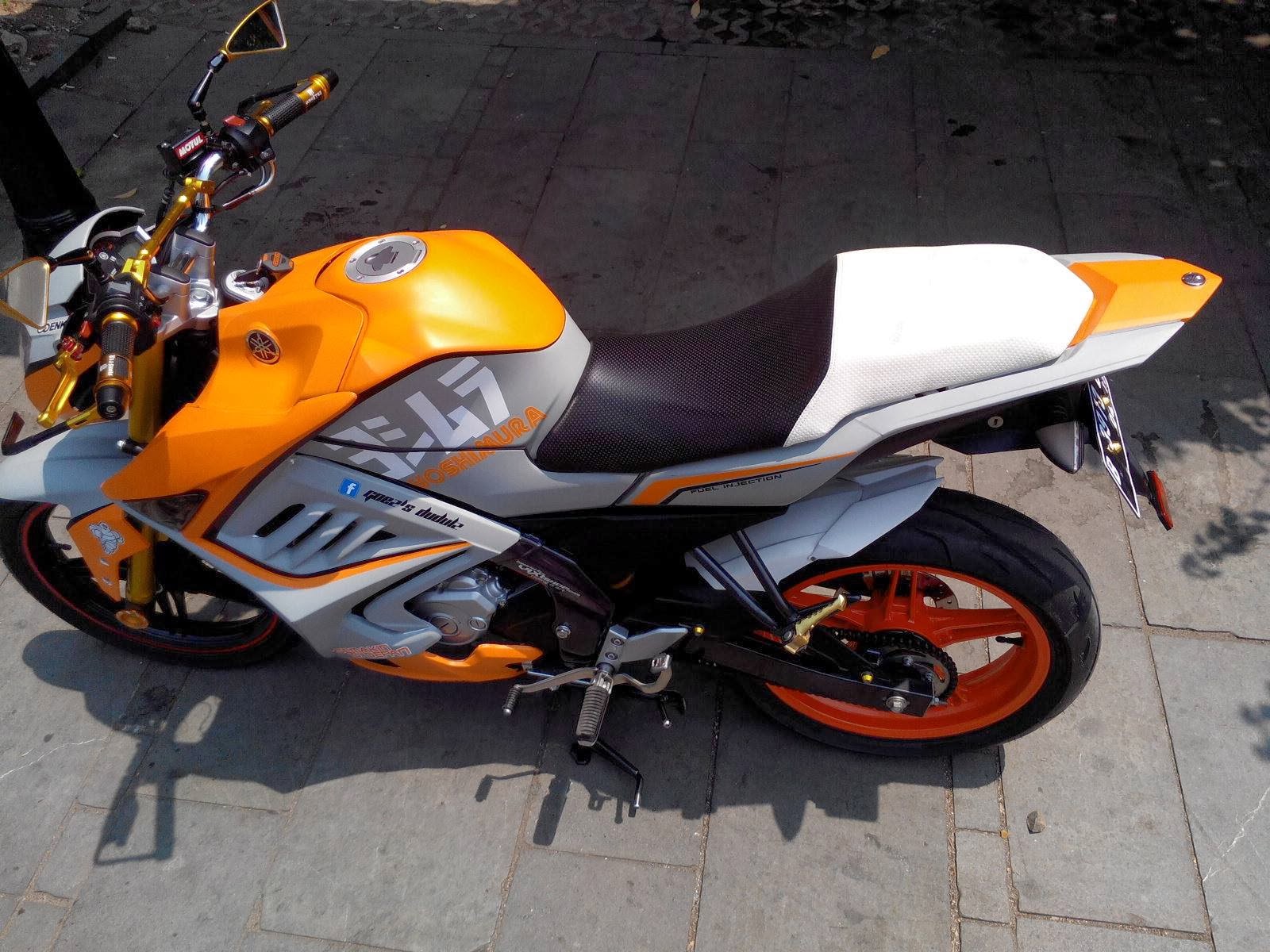 103 Modifikasi Vixion 2010 Abu Abu  Modifikasi Motor 