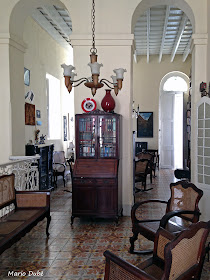 Intérieur d'une casa particular à La Havane