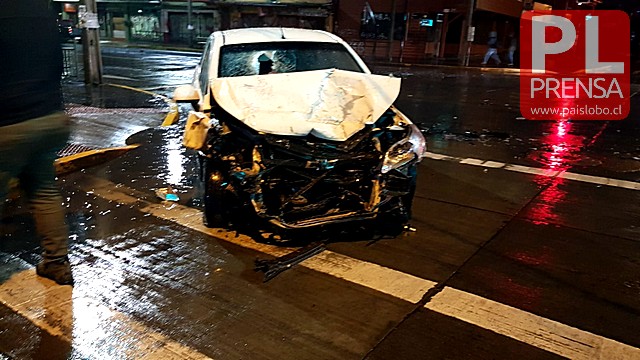 Osorno: accidente de tránsito en Av. República