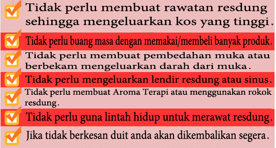 Penawar Resdung Paling Mujarab Penawar Resdung Paling Mujarab