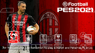 [500 Mo] PES 2021 PPSSPP Camera PS4 Edition (AC.MILAN) sur Android hors ligne