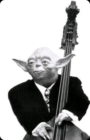 cool star wars photos yoda playing bass