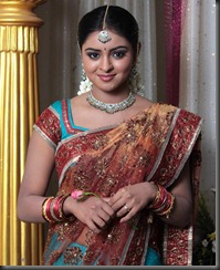 actress nakshathra hot photoshoot_in saree