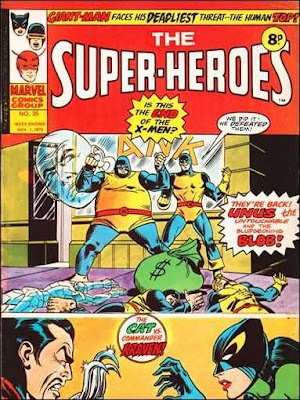 Marvel UK, The Super-Heroes #35, X-Men