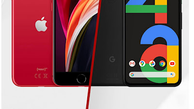 هل تبحث عن هاتف ذكي صغير الحجم وسريع وغير باهظ الثمن؟ يستوفي نموذجان هذه المعايير ، Apple's iPhone SE (2020) و Google Pixel 4a