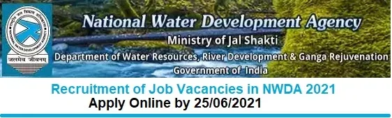 National Water Development Agency Vacancy Recruitment 2021
