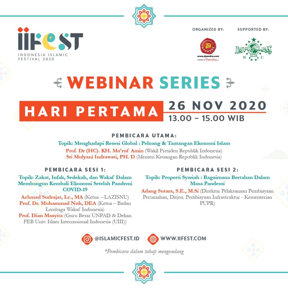 Indonesia Islamic Festival (IIFEST) 26 - 27 November 2020 2