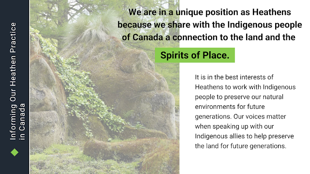 Hearthside Blog, land spirits, Informing our Heathen Practice in Canada