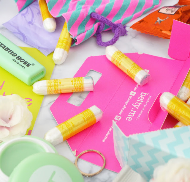 Lovelaughslipstick blog Bettybox Uk's First Period Subscription Box Review