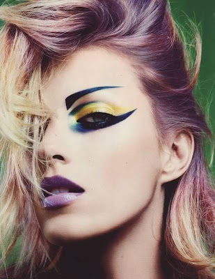 futuristic makeup