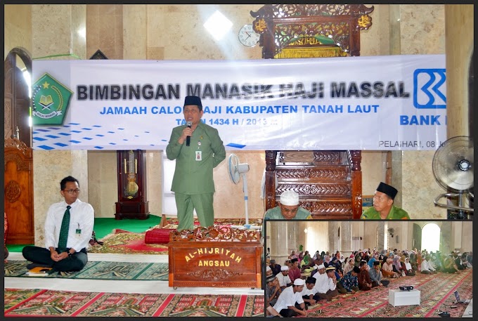 Pembukaan Manasik Haji Massal Kab. Tanah Laut